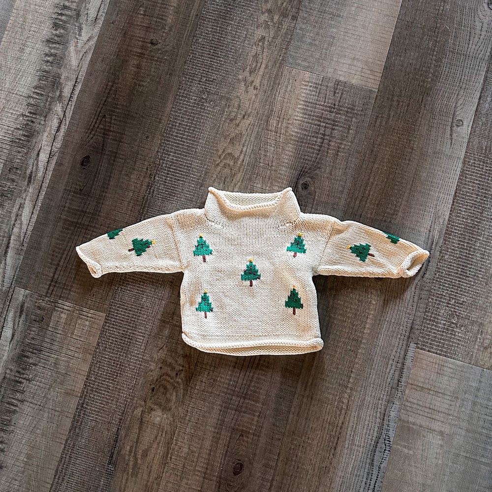Baby Christmas Tree Sweater 6M